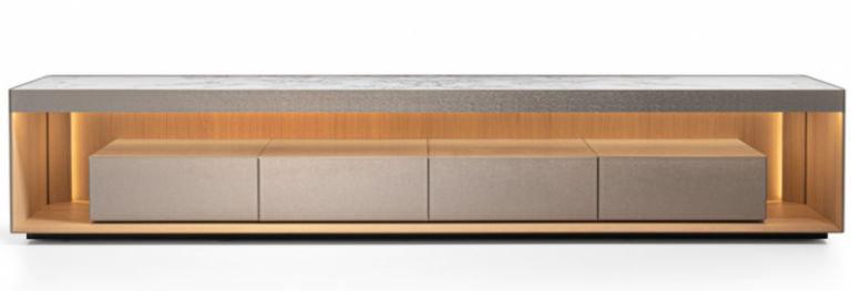 This photo shows the Living Box by Molteni&C