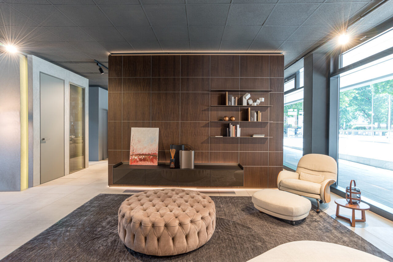Peverelli Design a Lugano. De Padova Lugano, Poltrona Frau Lugano, Rimadesio Lugano. Boffi Lugano, San Giacomo Lugano.