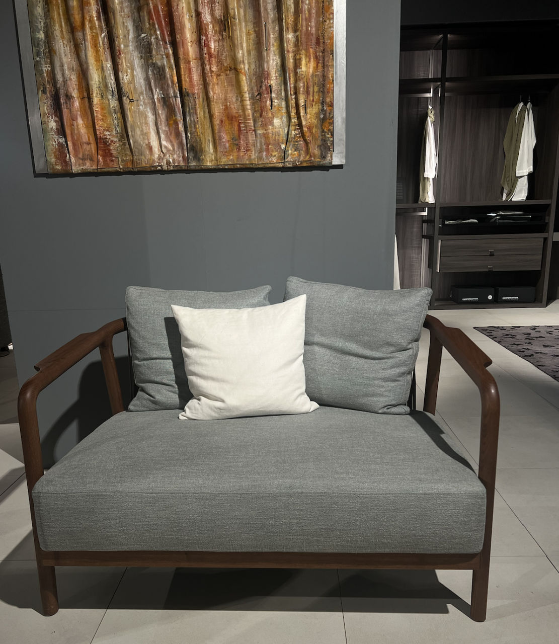 This photo shows the Crono Sofa by Flexform