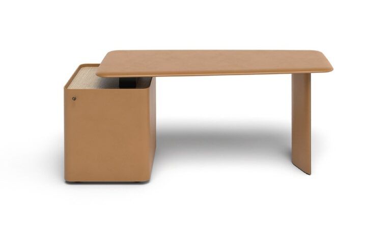 This photo shows the Trust desk by Poltrona Frau