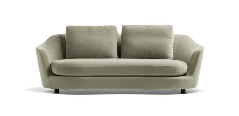 Questa foto mostra il divano Duo di Poltrona Frau