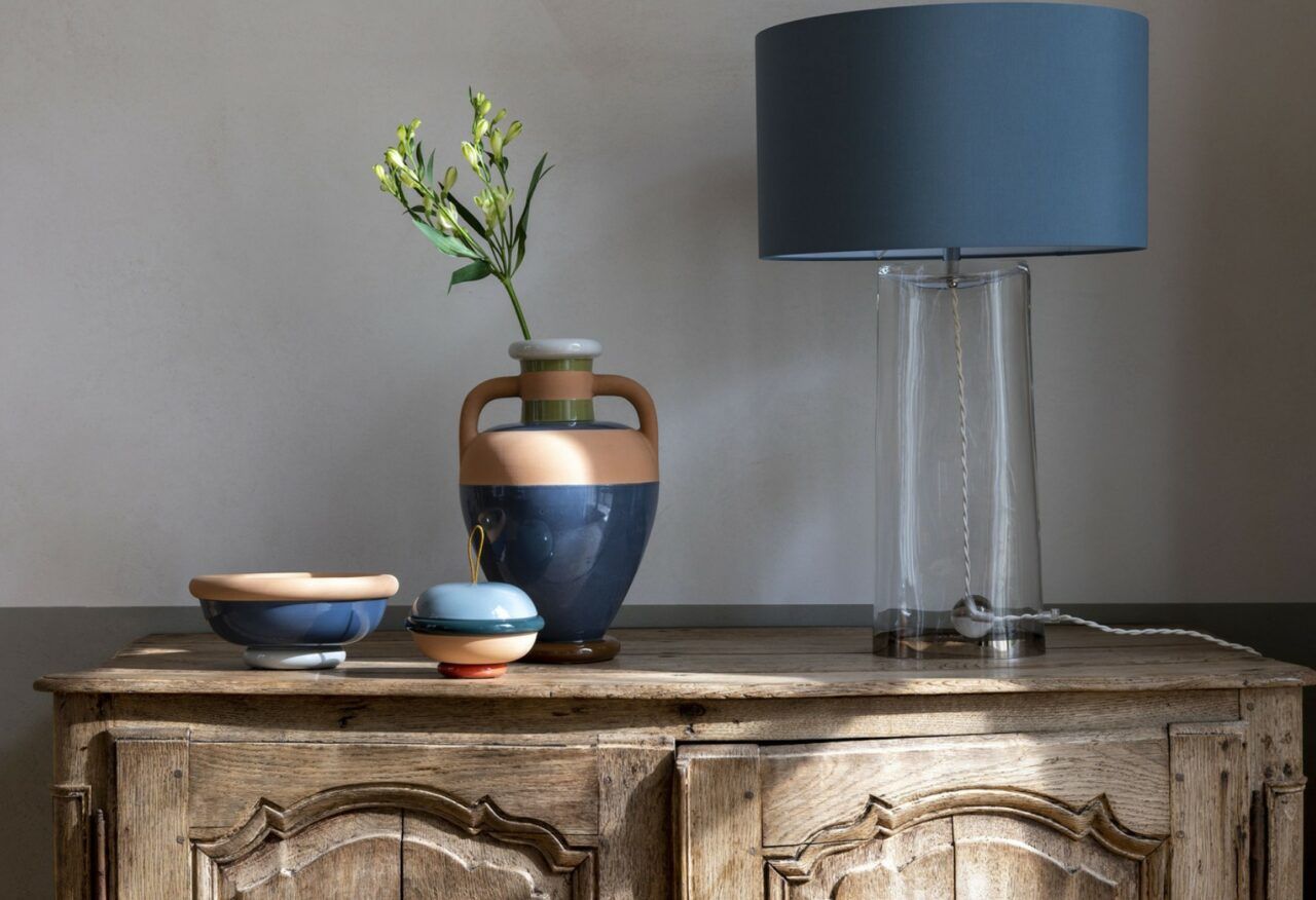 This photo shows the Dido lamp by Poltrona Frau
