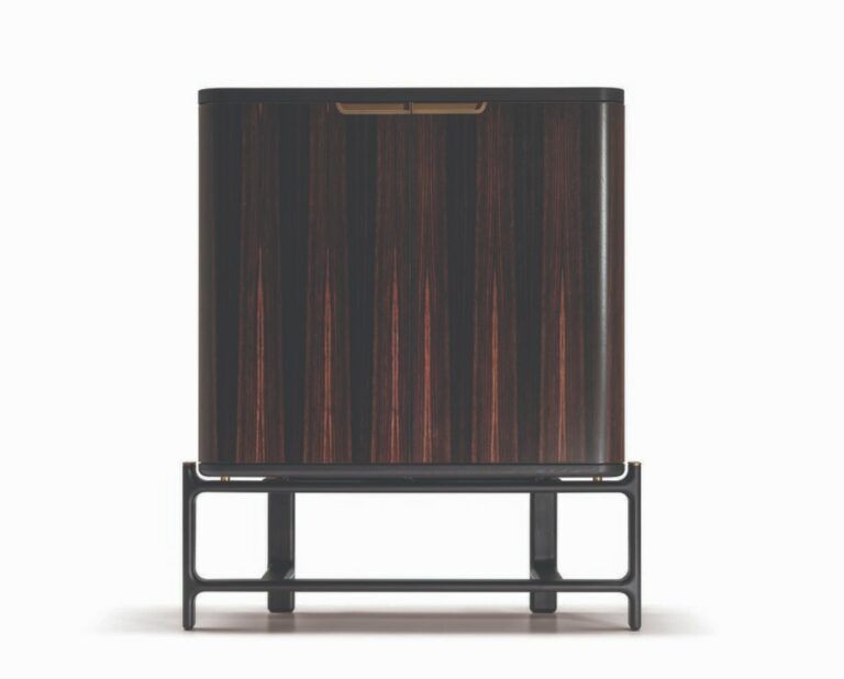 This photo shows the Duo sideboard by Poltrona Frau