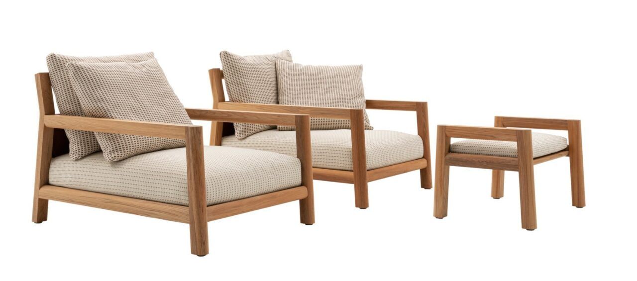 Cette photo montre le fauteuil Pablo Outdoor de B&B