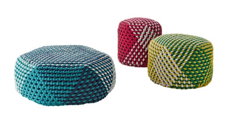 This photo shows the Tramae ottoman by B&B