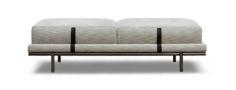 This photo shows the New Bond bench by Flou