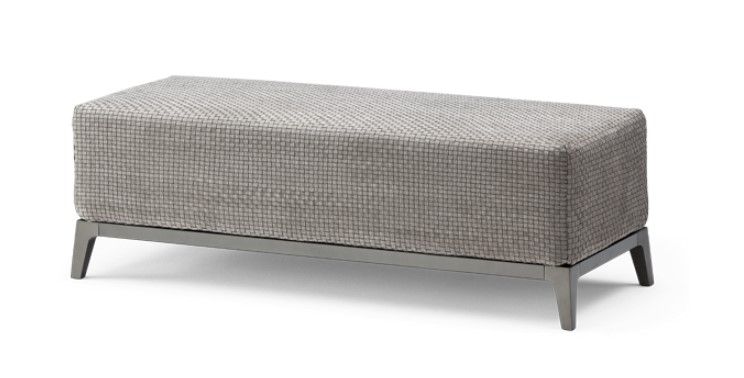 This photo shows the Olivier bench by Flou