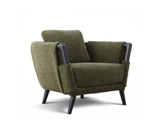 Cette photo montre le fauteuil Gaudi de Flou