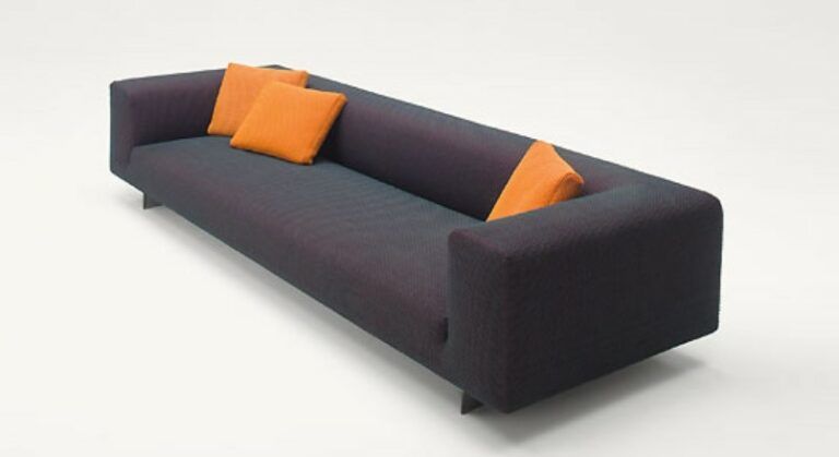 This photo shows the Atollo Next sofa by Paola Lenti