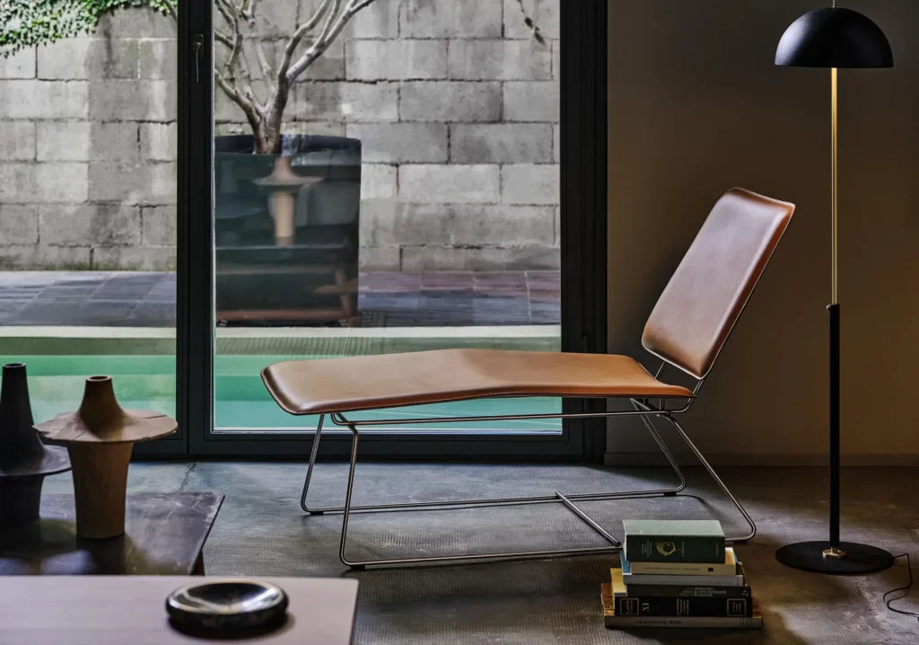 Dieses Foto zeigt die Echoes Chaiselongue von Flexform
