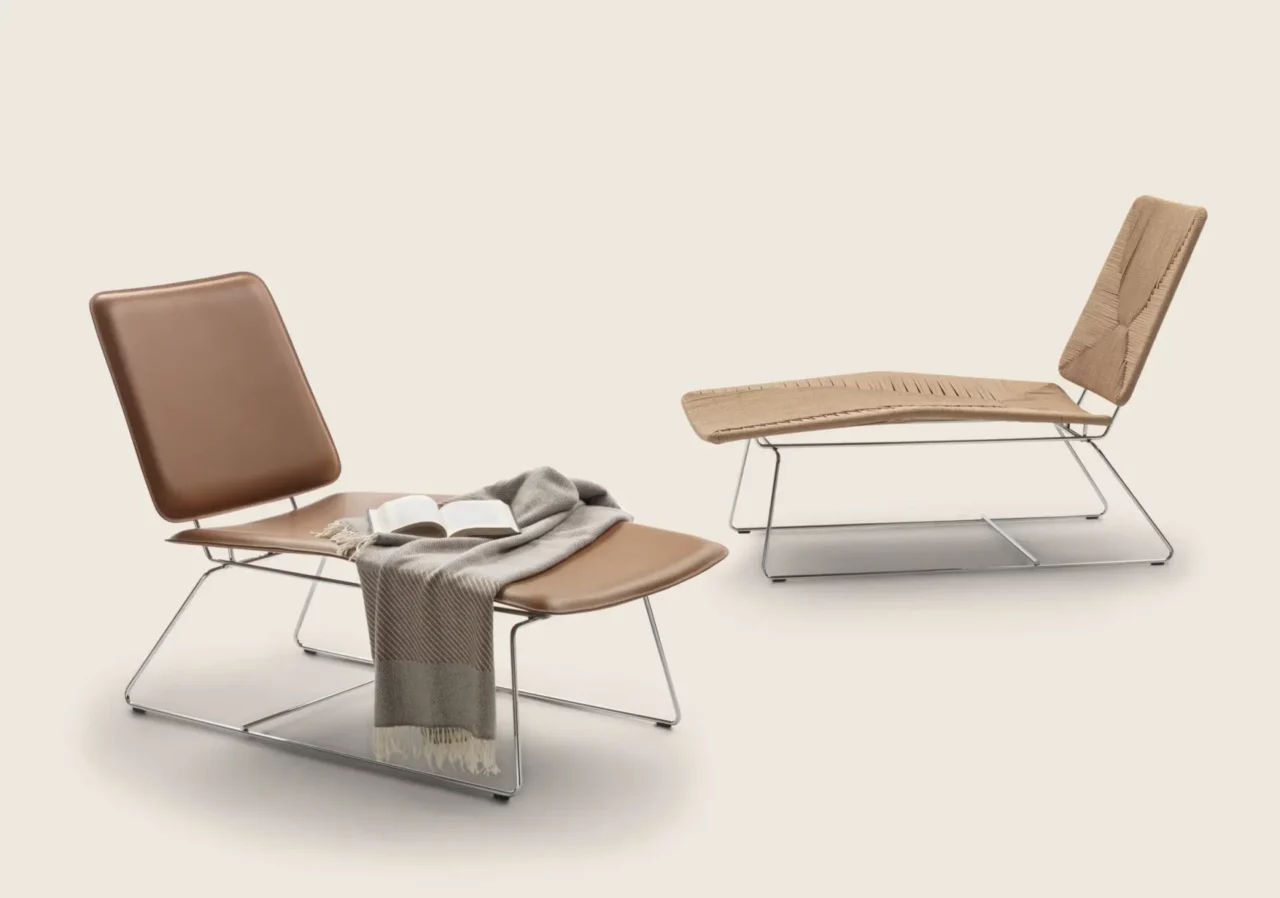 Dieses Foto zeigt die Echoes Chaiselongue von Flexform
