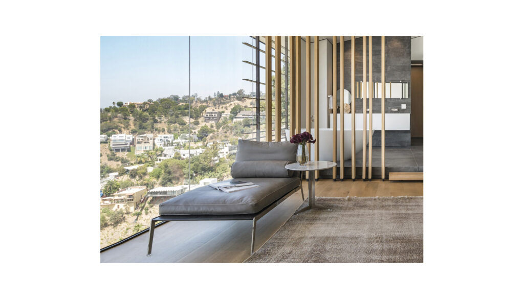 Cette photo montre la chaise longue Happy de Flexform