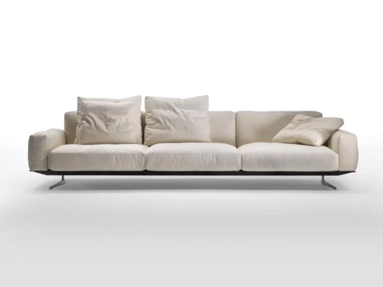 This photo shows the Soft Dream linear sofa by Flexform