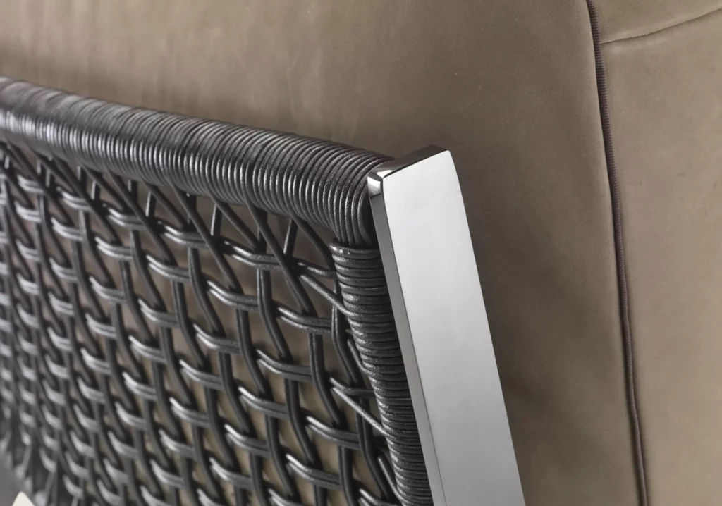 This photo shows the Happy armchair by Flexform