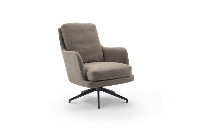 This photo shows the Marley armchair by Flexform