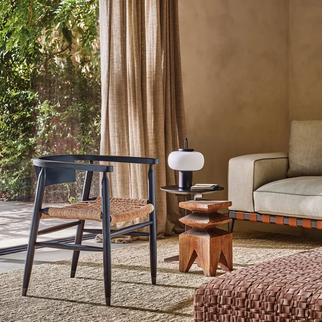 This photo shows the Doris chair by Flexform