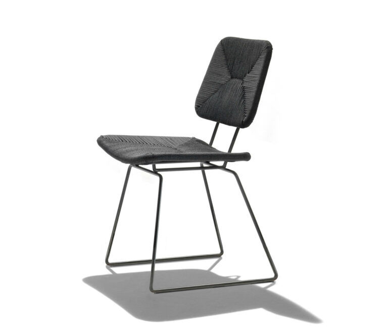 This photo shows the Echoes chair by Flexform