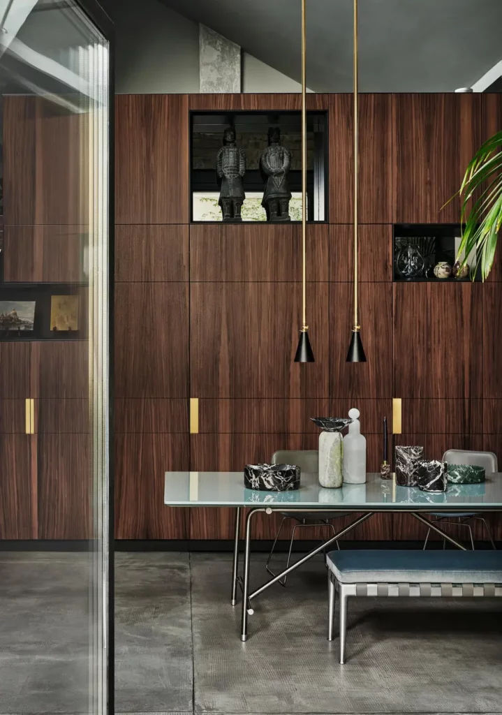 Questa foto mostra il tavolo Anyday di Flexform