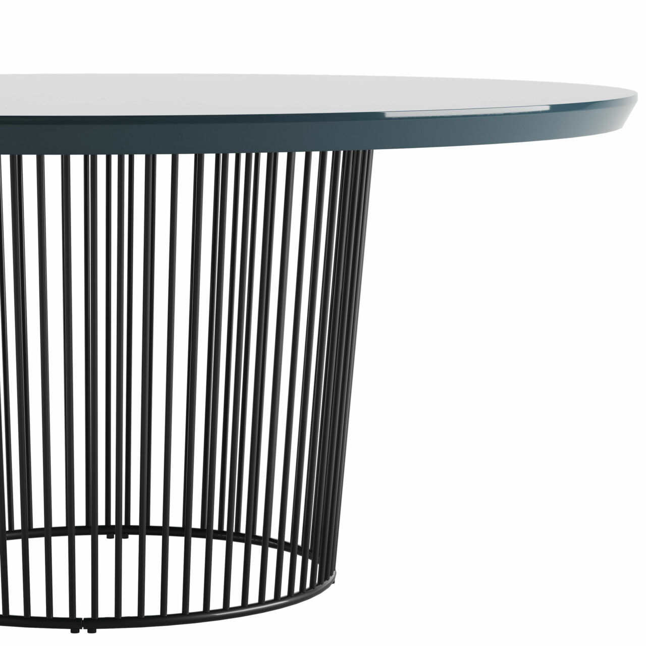 This photo shows the Berry table by Flexform