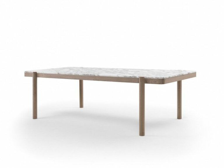 Cette photo montre la table Gustav de Flexform