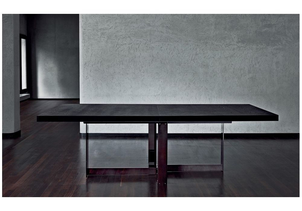 This photo shows the Jacques table by Flexform