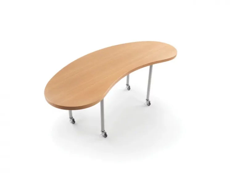 This photo shows the Mixer table by Flexform