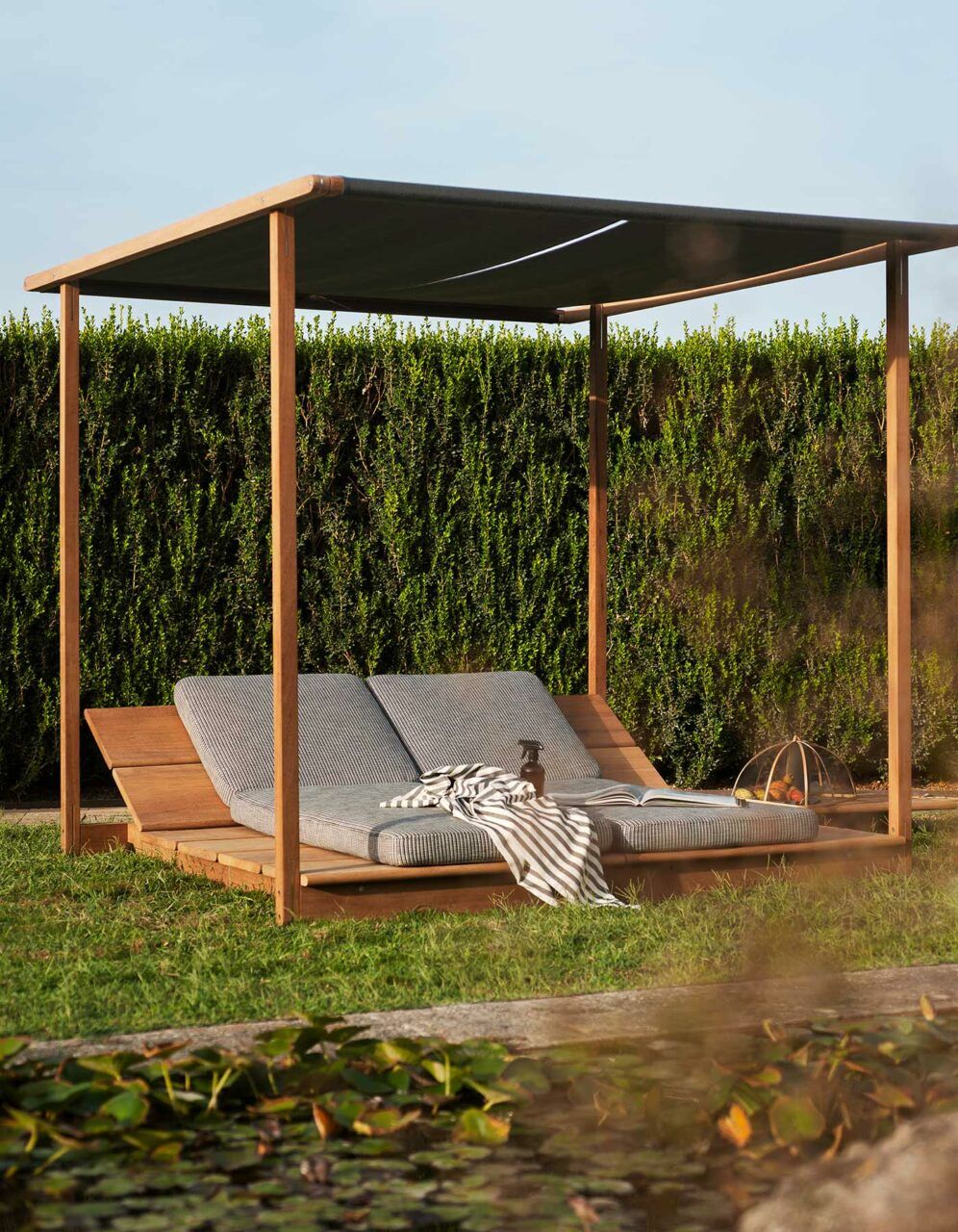 Questa foto mostra il gazebo Eolie di RODA