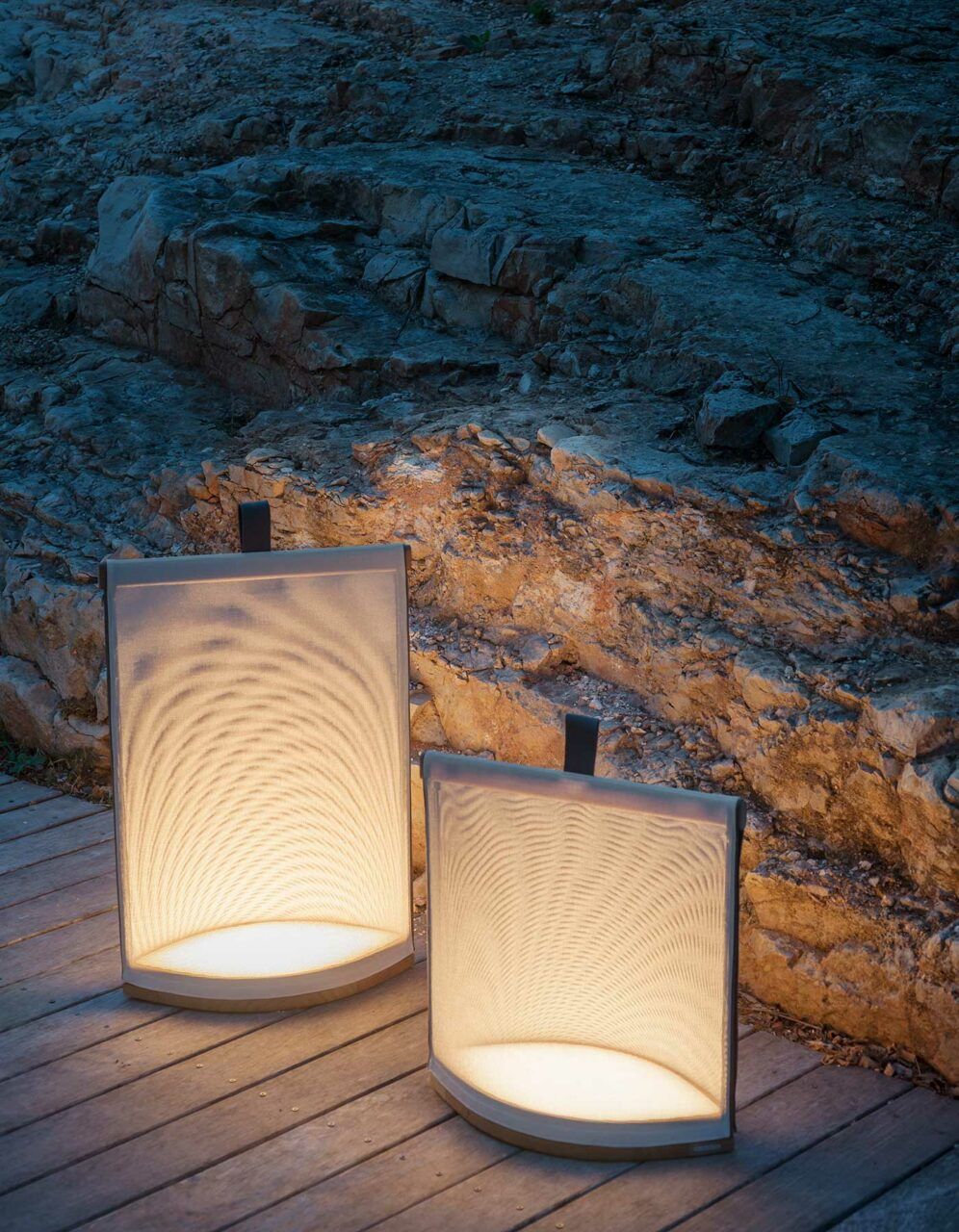 This photo shows the Pillow outdoor lamp by RODA