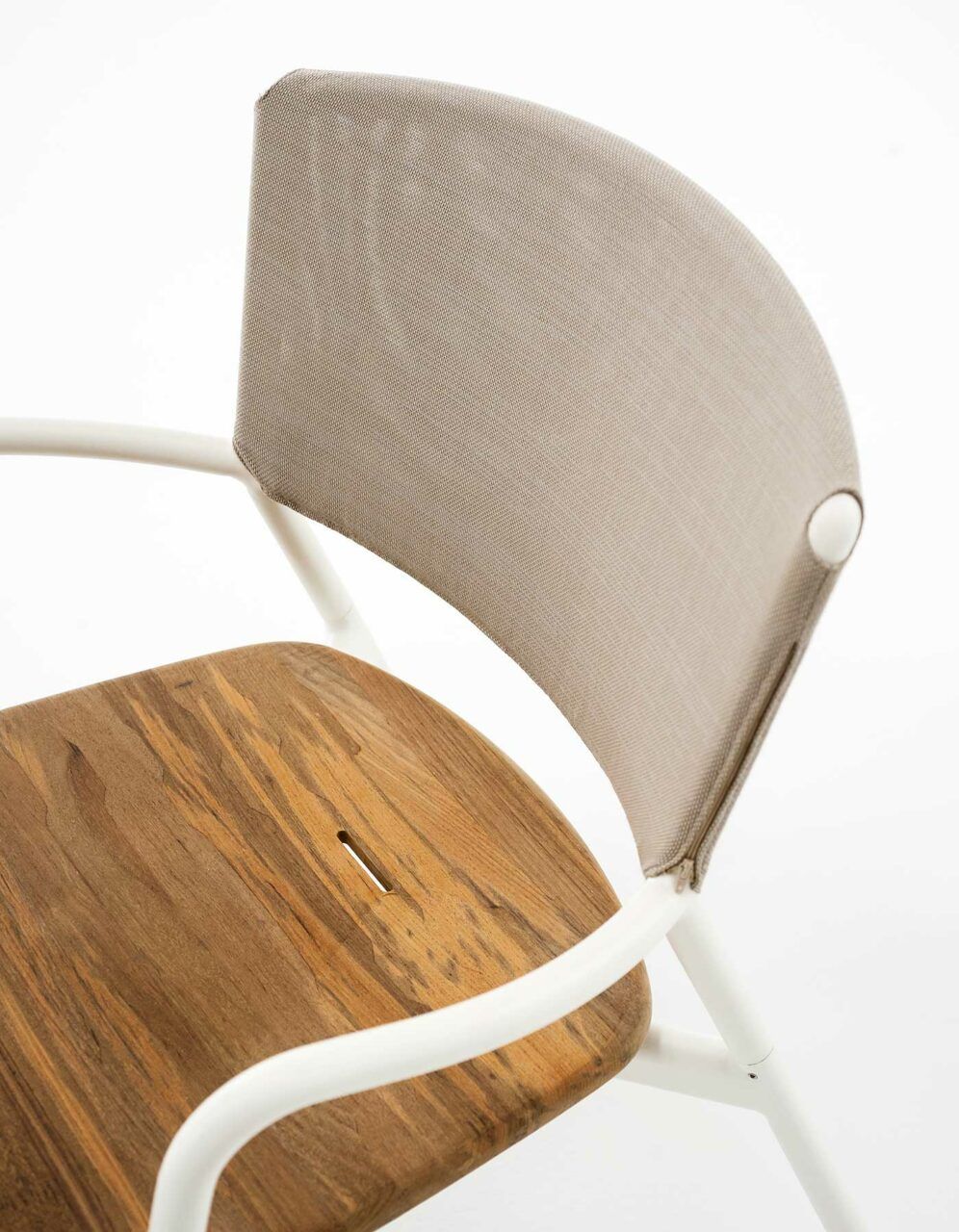 This photo shows the Piper outdoor armchair by RODA