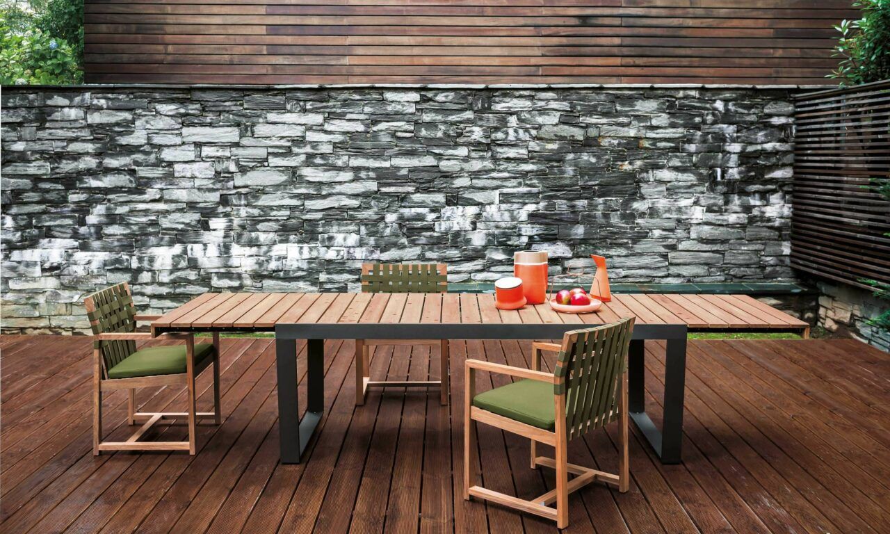 This photo shows the Network outdoor chair by RODA