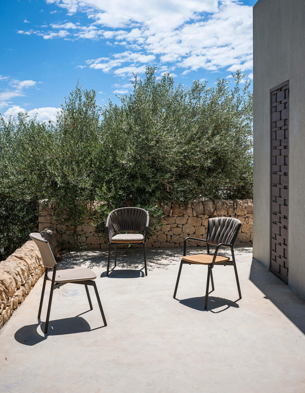 This photo shows the Piper outdoor chair by RODA