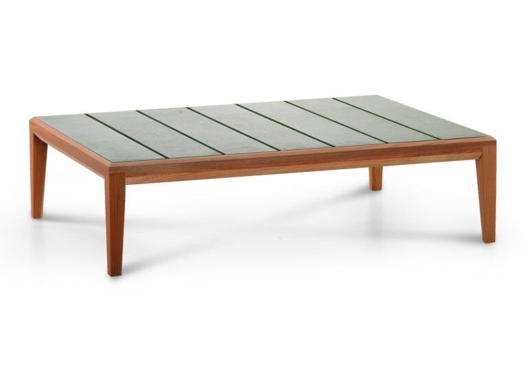 This photo shows the Teka outdoor table by RODA