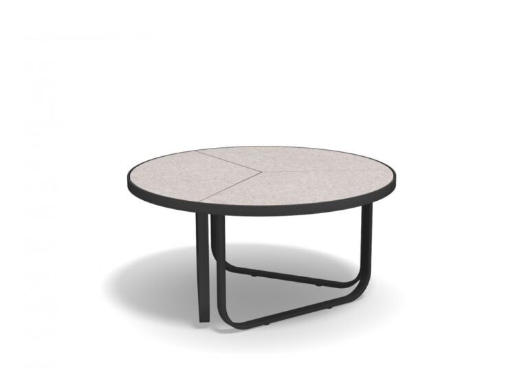 This photo shows the Thea outdoor table by RODA