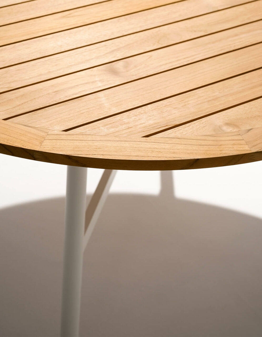 This photo shows the Gamma outdoor table by RODA