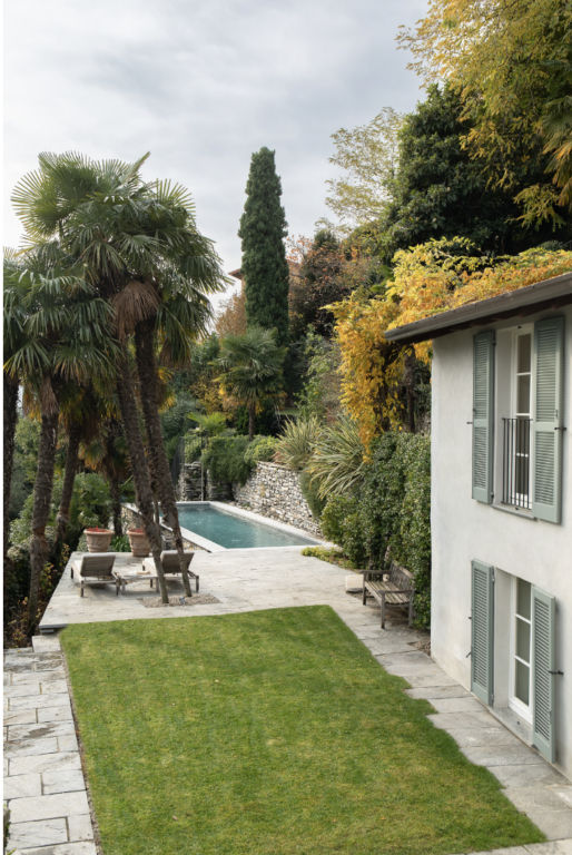 Dieses Foto zeigt das Projekt von Peverelli Design in einer modernen Villa am Comer See