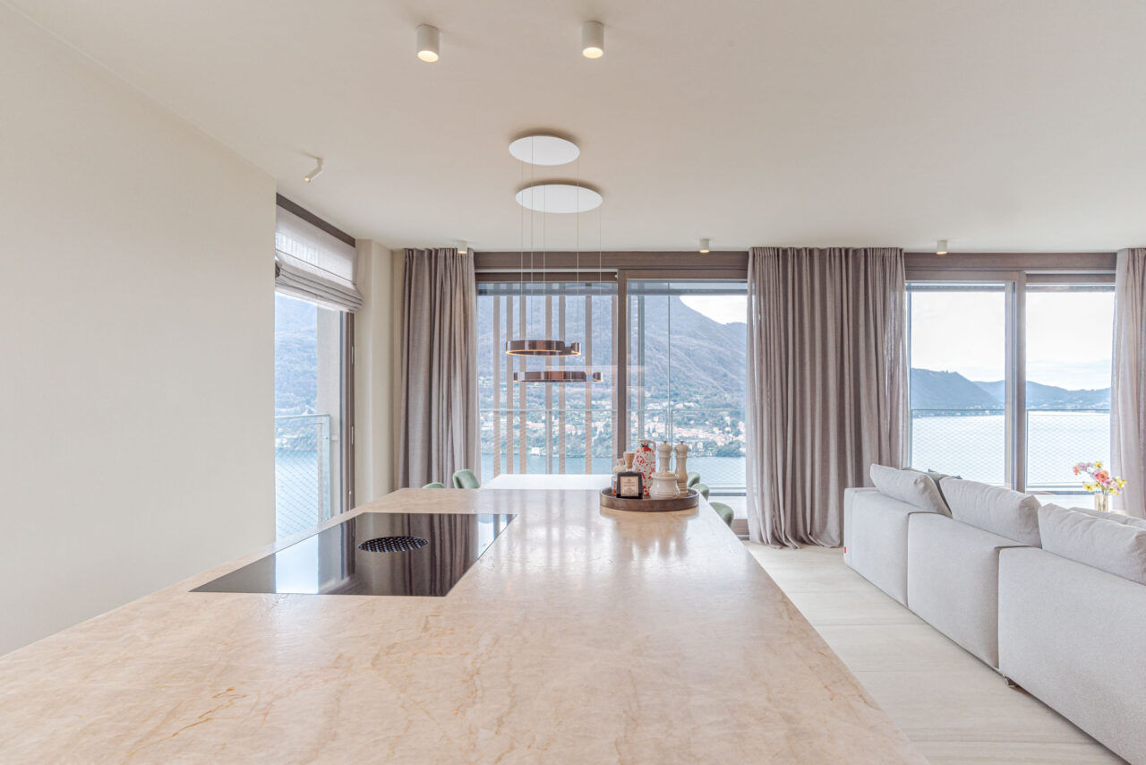 Lake Como Penthouse Project by Peverelli Design