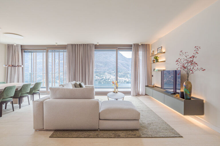 Lake Como Penthouse Project by Peverelli Design