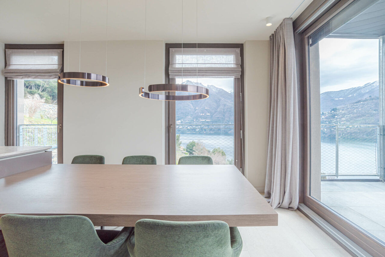 Lake Como Penthouse Project by Peverelli Design