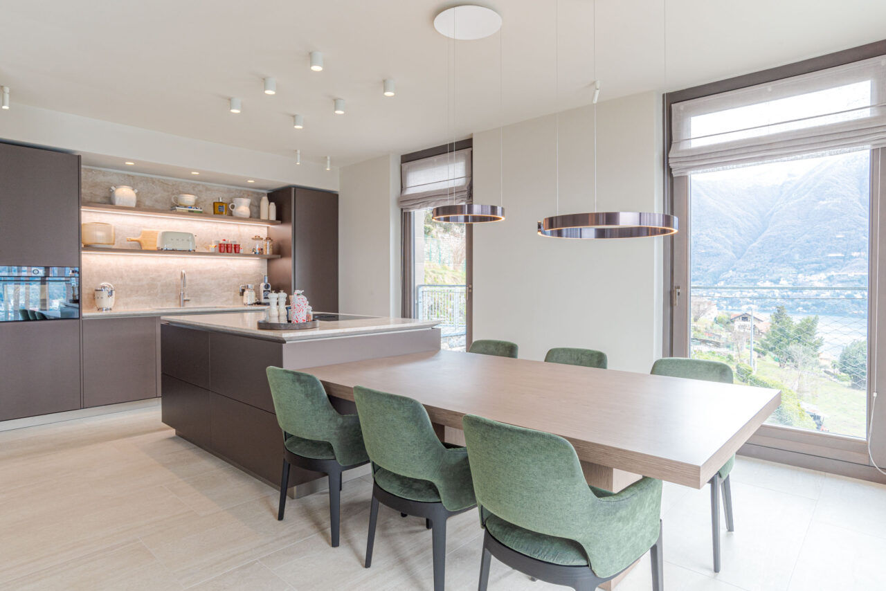 Lake Como Penthouse Project by Peverelli Design