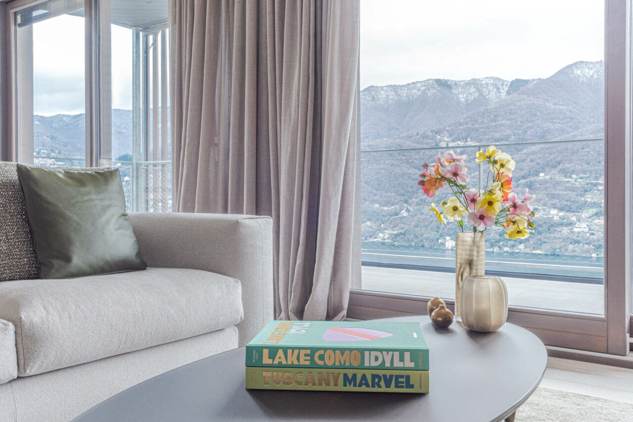 Lake Como Penthouse Project by Peverelli Design