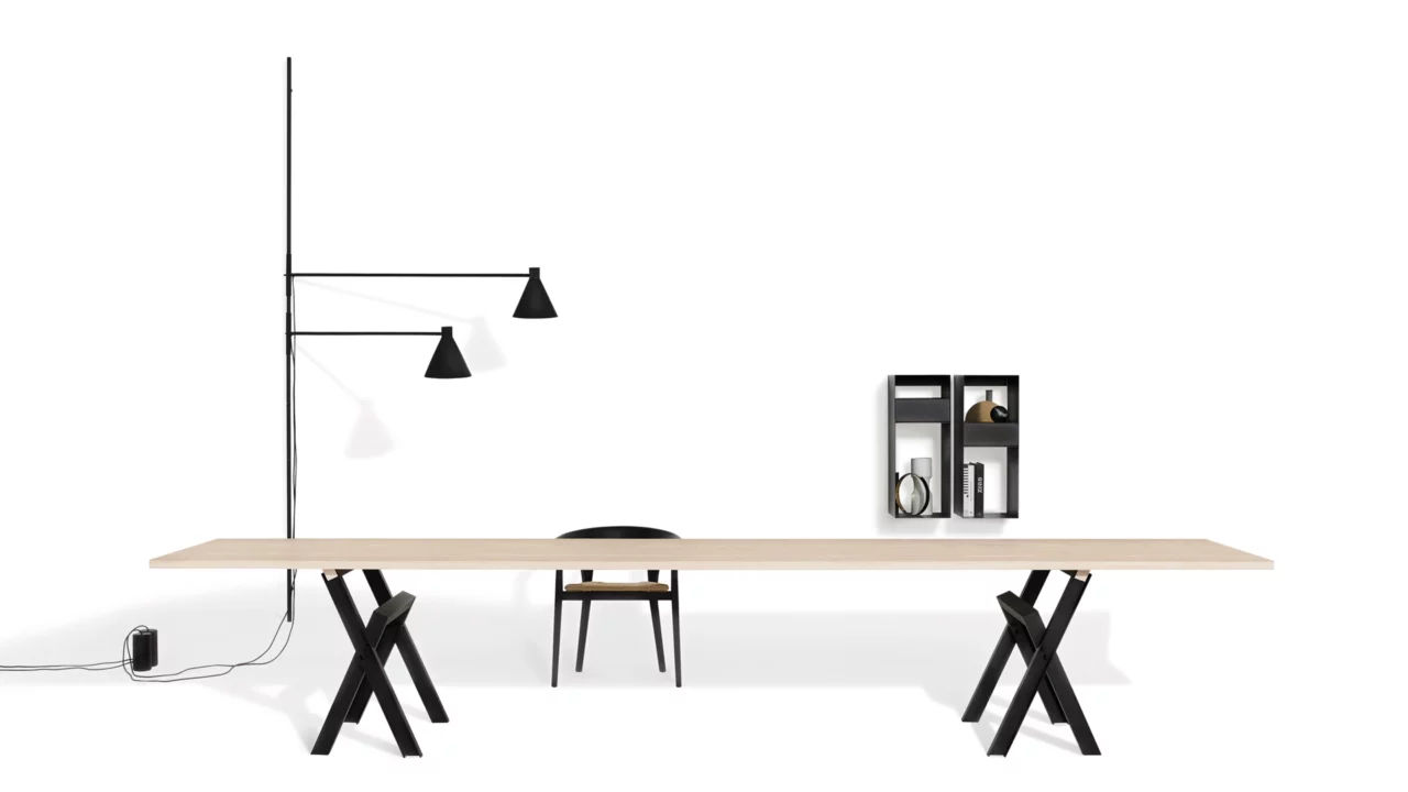 Cette photo montre la table N.E.T. de MA/U Studio.