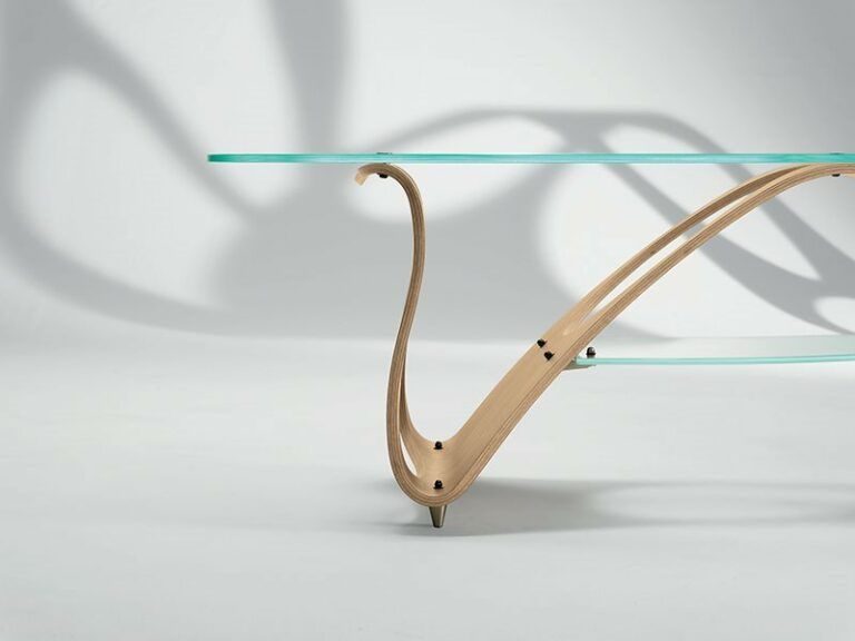 This photo shows the Arabesco CM coffee table by Zanotta: