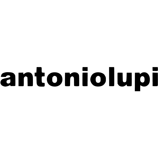 This photo shows the logo of Antonio Lupi