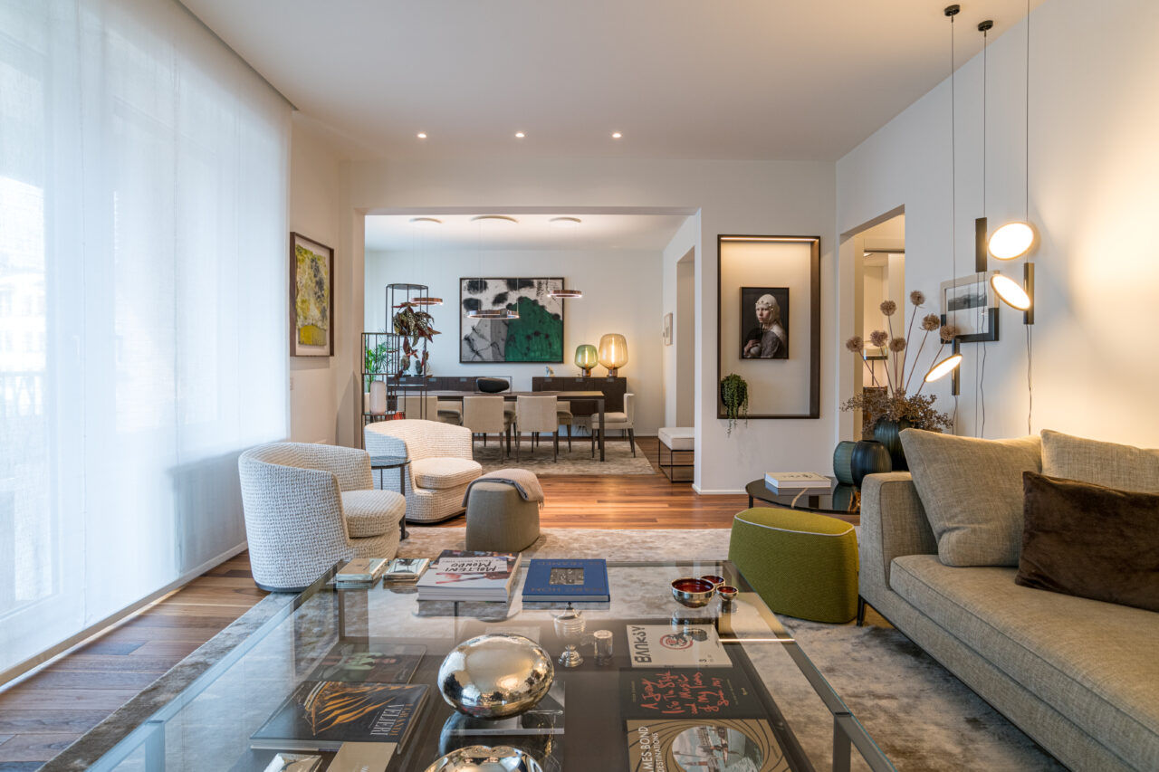 Un progetto di interior design a Brera Milano