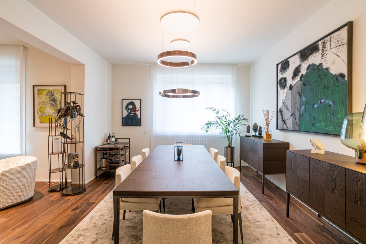 Un progetto di interior design a Brera Milano