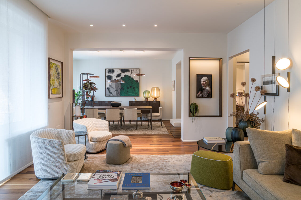 Un progetto di interior design a Brera Milano