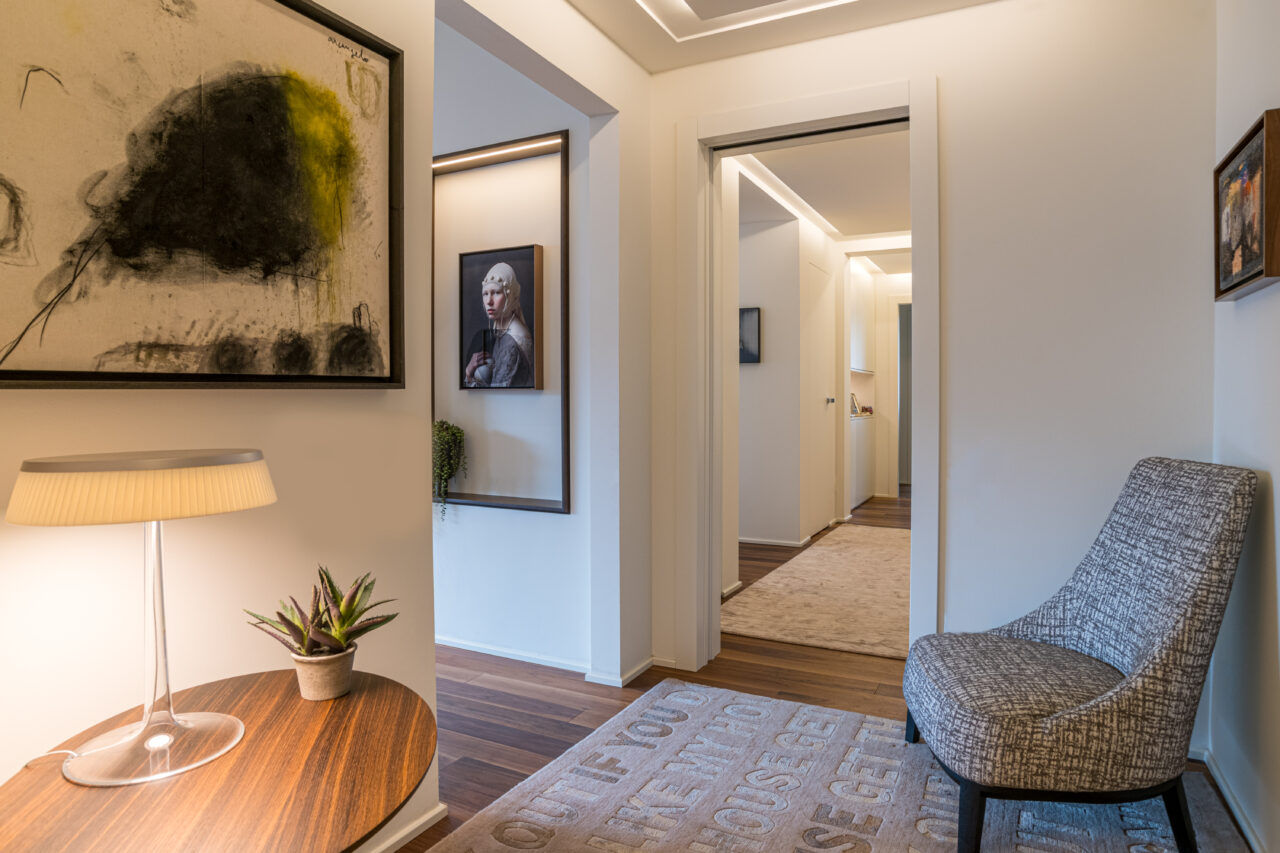 Un progetto di interior design a Brera Milano