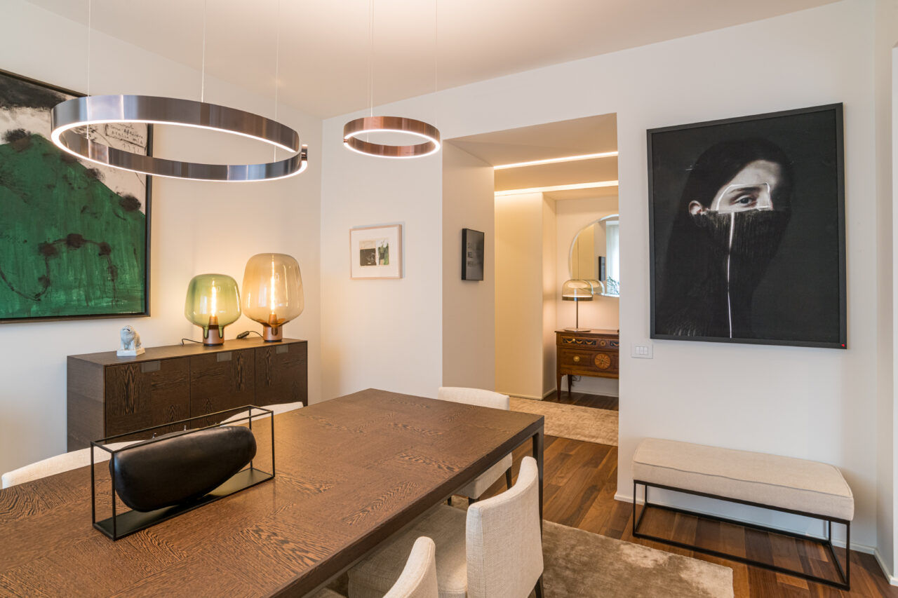 Un progetto di interior design a Brera Milano