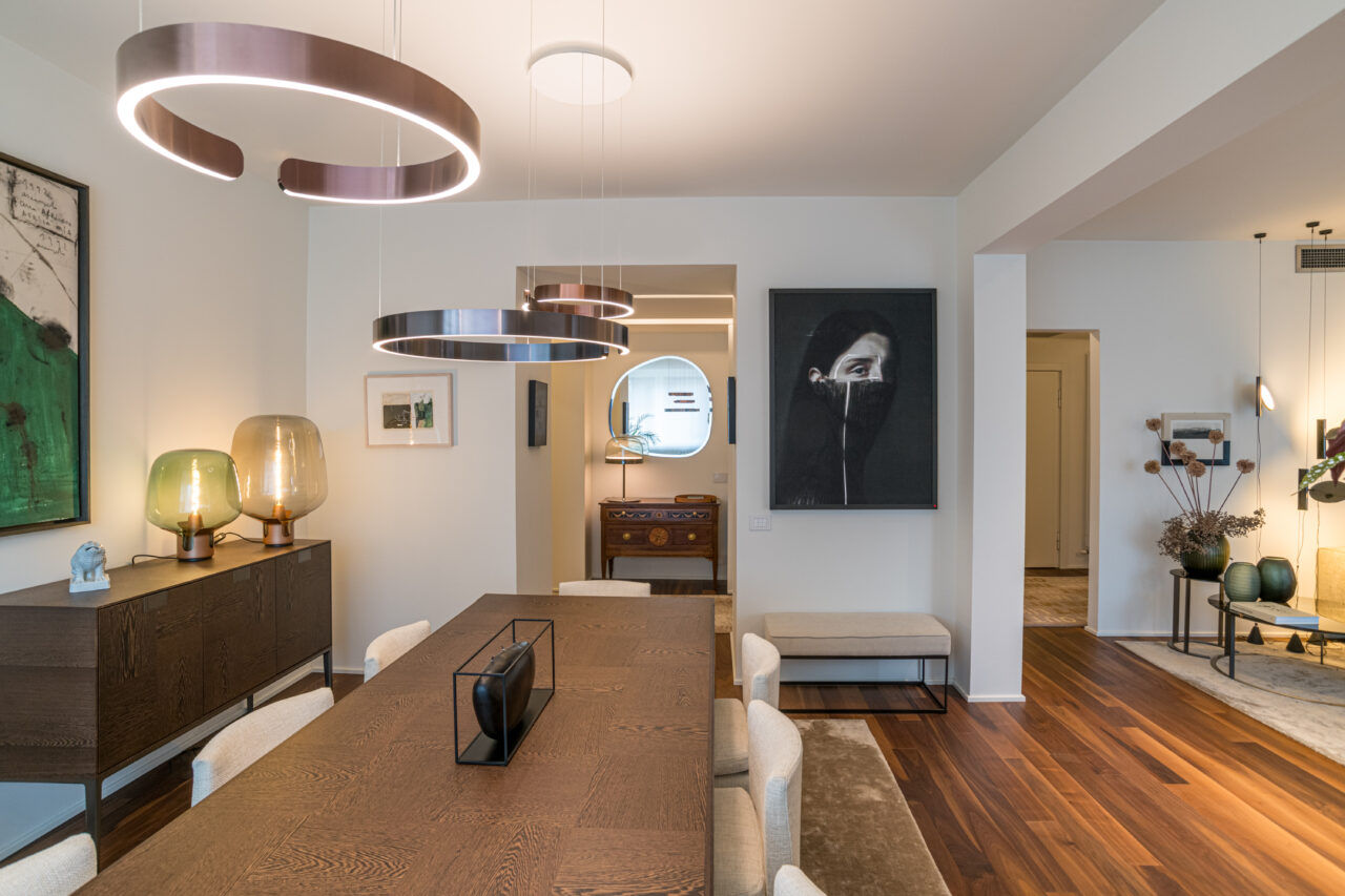 Un progetto di interior design a Brera Milano