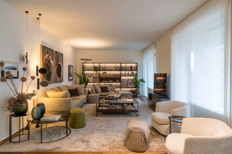 Ein Innenarchitekturprojekt in Brera Mailand
